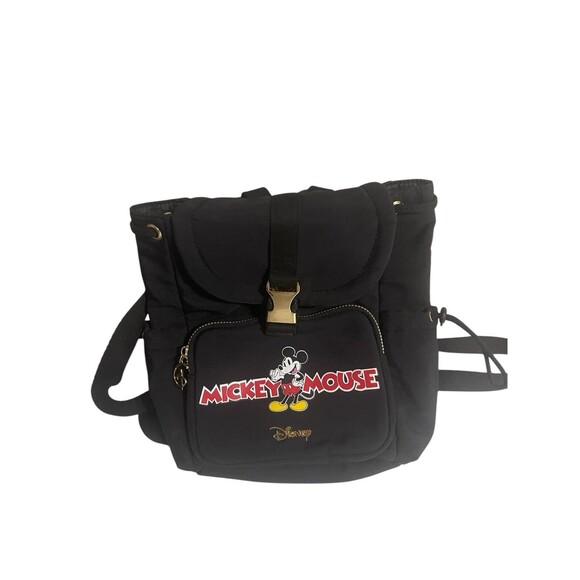 Disney’s Mickey Mouse Backpack Black Nylon - Picture 16 of 16